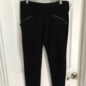 Express Motto Zip Leggings
